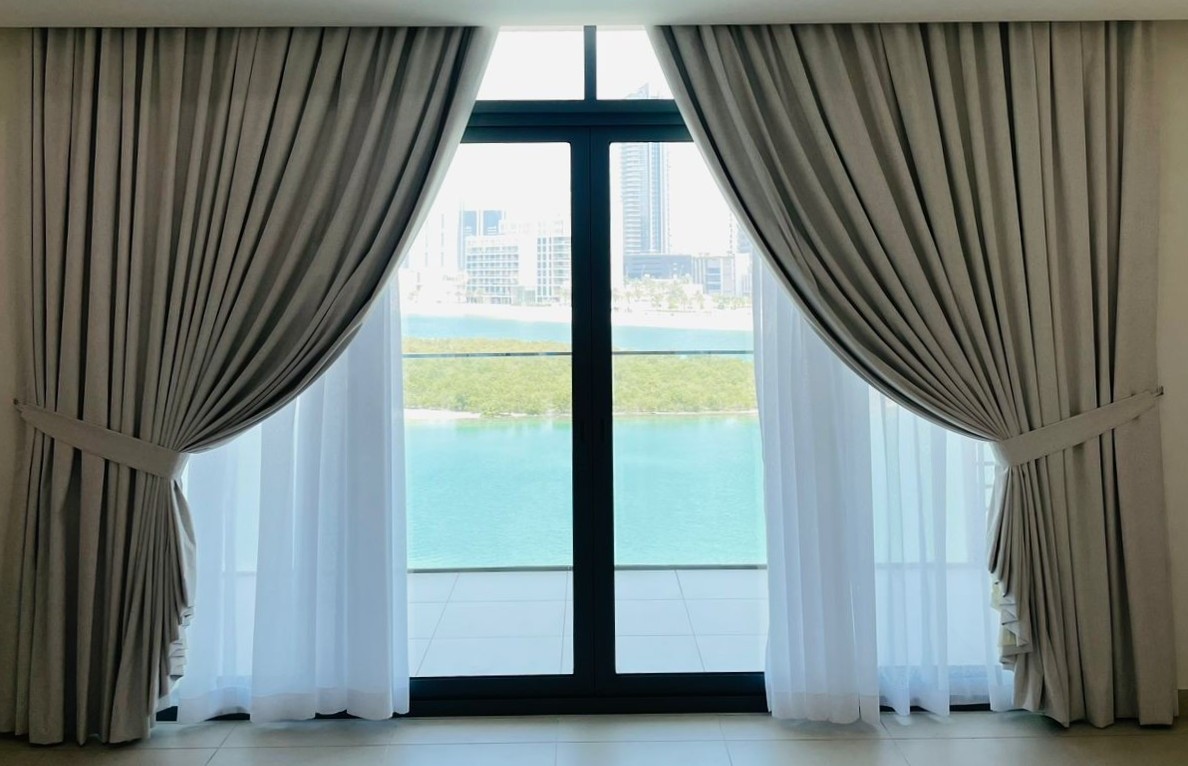 Premium drapes and sheers window treatment